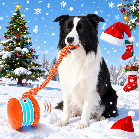 🐾 Interactive Rolling Dog Toy – More Play, Less Boredom